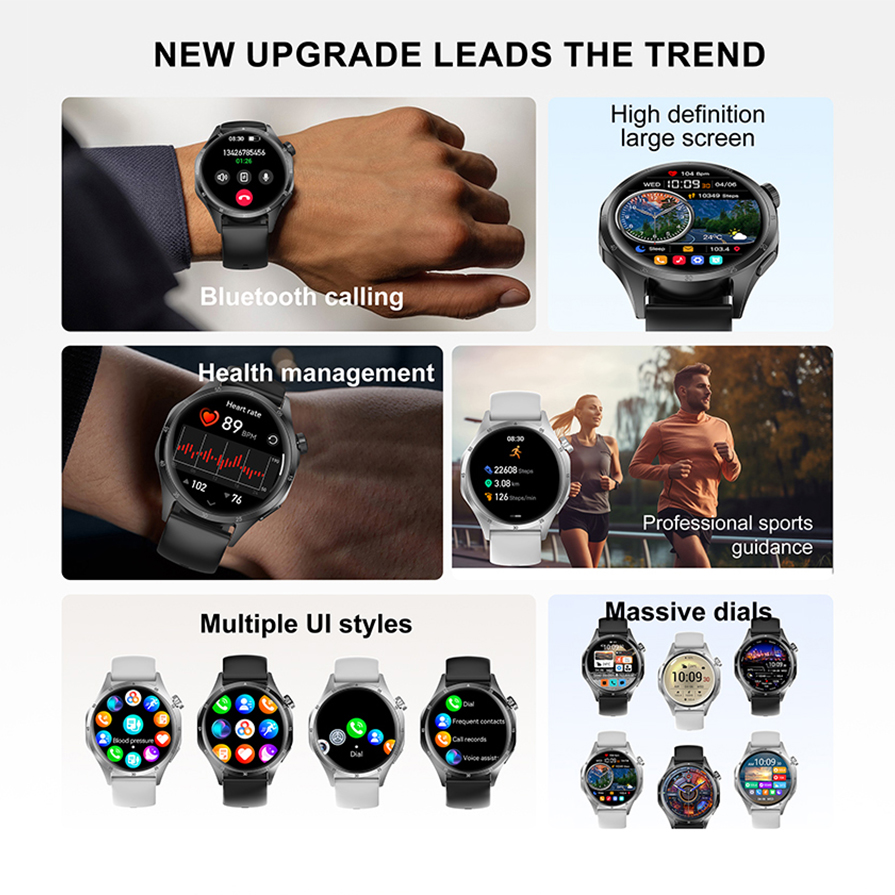 2026 New Smart Watch Men AMOLE - Japanese Lifestyle Books avaliação e preço