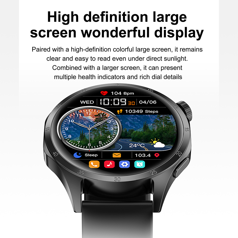 2026 New Smart Watch Men AMOLE - Japanese Lifestyle Books avaliação e preço