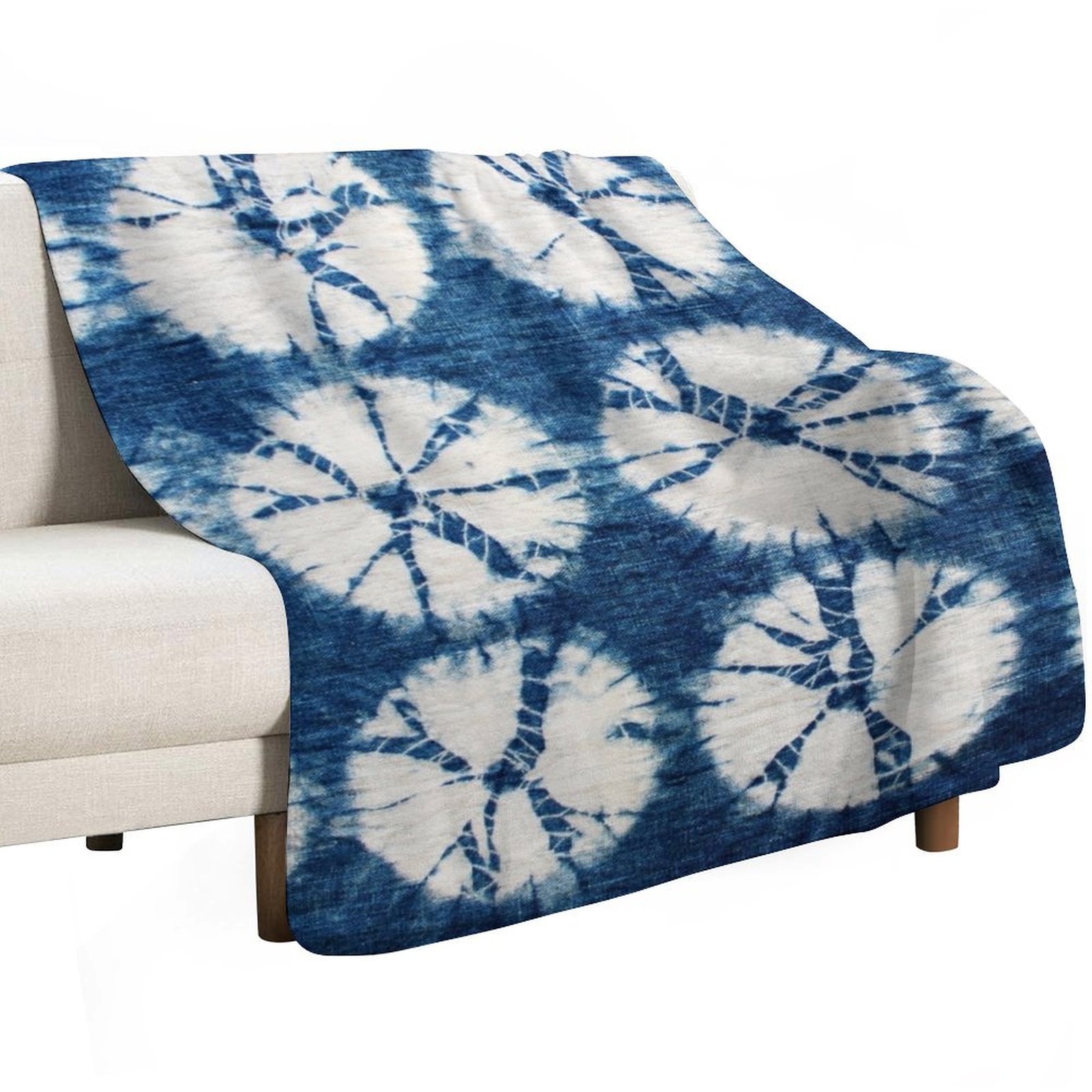 Shibori Circles, Indigo, Tie D - Shibori Tie Dye avaliação e preço