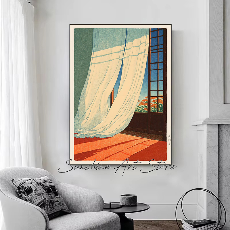 Vintage Hasui Kawase Style Min - Japanese Minimalist Lifestyle avaliação e preço