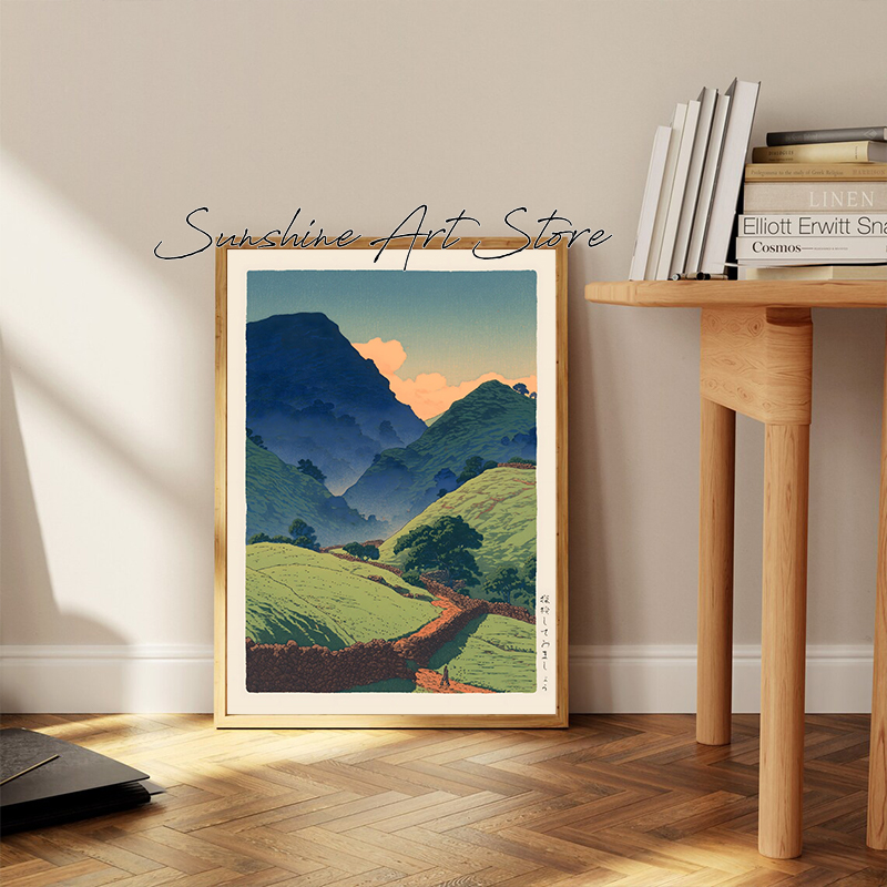 Vintage Hasui Kawase Style Min - Japanese Minimalist Lifestyle avaliação e preço