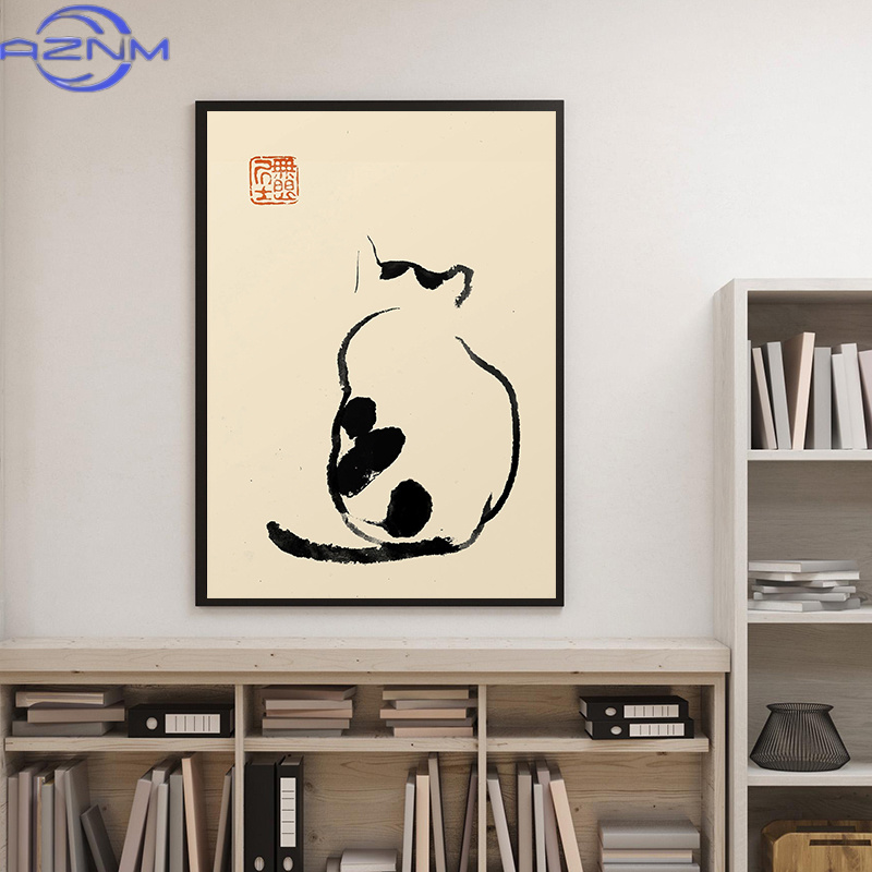 AZNM Minimalist Japanese Cat P - Japanese Minimalist Lifestyle avaliação e preço