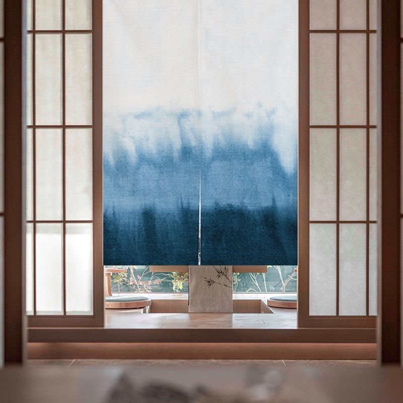 Indigo Japanese Door Curtain S - Shibori Tie Dye avaliação e preço