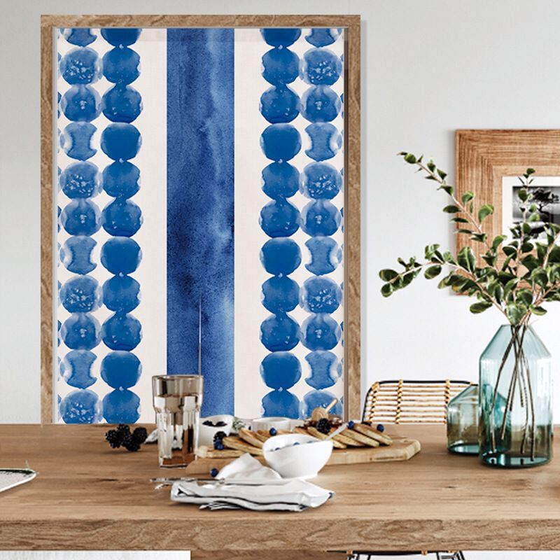 Indigo Japanese Door Curtain S - Shibori Tie Dye avaliação e preço